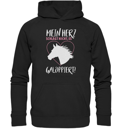 Mein Herz galoppiert - Premium Hoodie