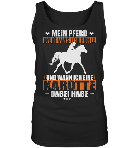 Mein Pferd weiß was ich fühle - Premium Tank-Top