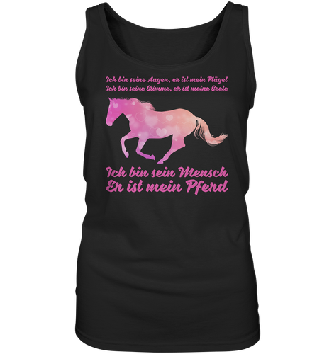 Das Pferd Mensch Gespann - Premium Tank-Top